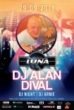 Klub Luna (Lunenburg, NL) - DJ ALAN DIVAL (29.09.2018)