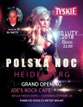 Dj Satti pres. Grand Opening Polska Noc Heidelberg Joe's Rock Café 10.02.2018