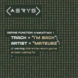 Mateusz - I'm Back (Extended Mix)