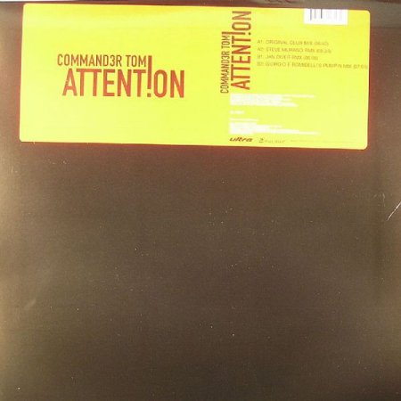 Command3r Tom - Attent!on (Original Club Mix)
