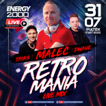 Energy 2000 (Katowice) - RETROMANIA LIVE STREAM ★ Triks Malec D-Wave [FB Live] (31.07.2020)