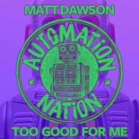Matt Dawson - Too Good For Me (Original Mix)
