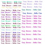 Tony Brown feat. MANA - Bella Ciao