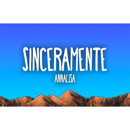 Annalisa - Sinceramente (sanremo 2024)