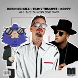 Robin Schulz x Timmy Trumpet x KOPPY - All the Things She Said