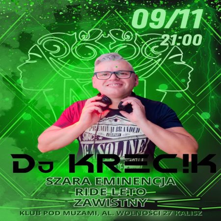 DJ KRECIK LIVE SET POD MUZAMI IN TRANCE (09.11.2024)
