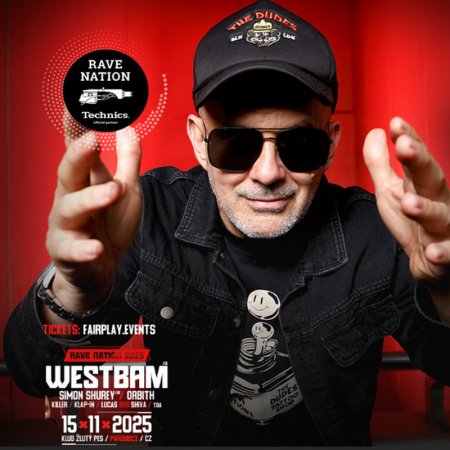 WESTBAM - Club Žlutý Pes Rave Nation 2025 Pardubice (15.11.2025)