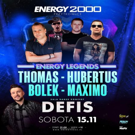 DJ MAXIMO - ENERGY 2000 Przytkowice - ENERGY LEGENDS RETRO (15.11.2025)
