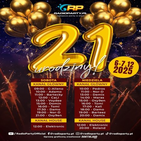 VoyDee - 21 Urodziny Radioparty.pl (06.12.2025)