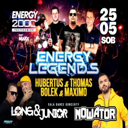 Energy 2000 Przytkowice - RETRO LIVE MIX - HUBERTUS & THOMAS & BOLEK & MAXIMO - ENERGY LEGENDS II (25.05.2024)