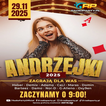 Dj Adamo - Andrzejki 2025 (RadioParty.pl) (29.11.2025)