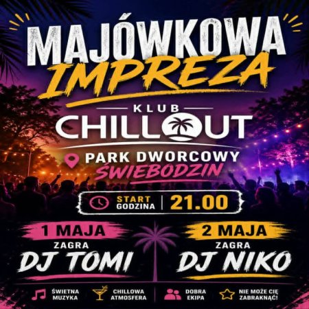 DJ Niko - Majówkowe Party Chillout Świebodzin (02.05.2026)