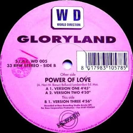 Gloryland - Power Of Love (Version One)