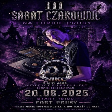DJ NIKO LIVE AT FORT PRUSY NYSA 3 SABATU CZAROWNIC (20.06.2026)